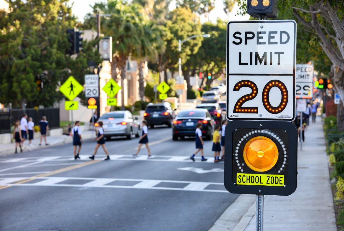 School Zone LED Safety Signs