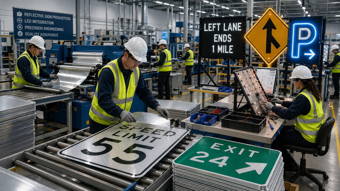 OEM Traffic Sign Factory