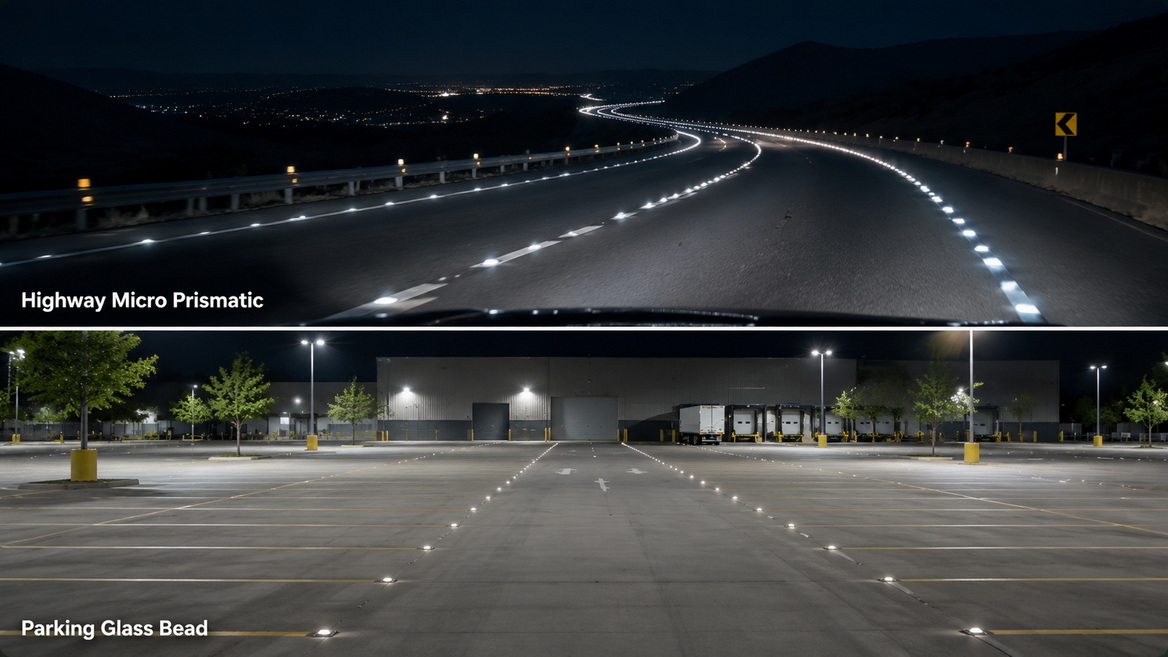 Highway And Parking Road Stud Applications