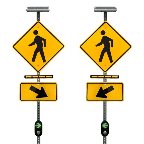 Solar Rapid Flashing Beacon System