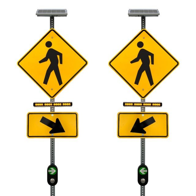 Solar Rapid Flashing Beacon System