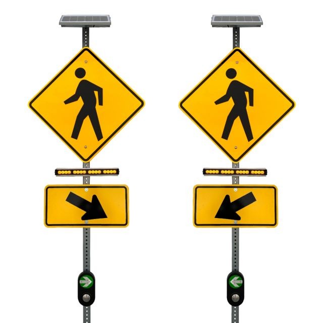 Solar Rapid Flashing Beacon System