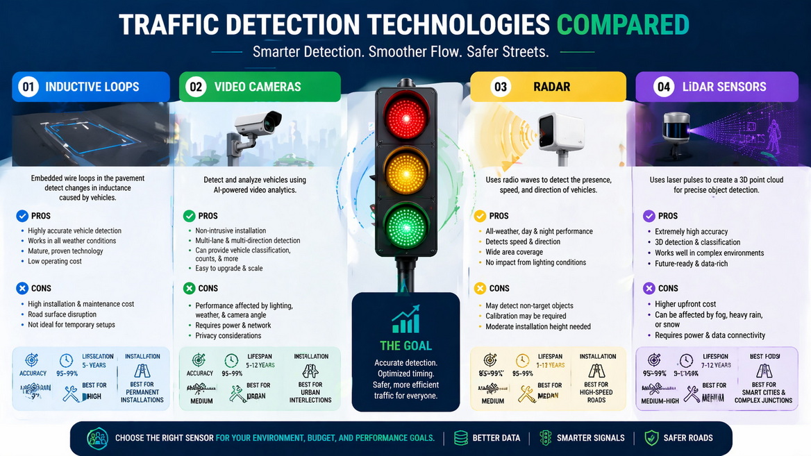 Sensor Comparison Infographic