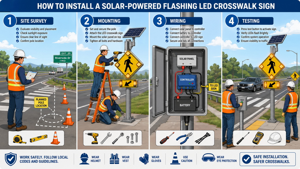 Installation Steps Diagram
