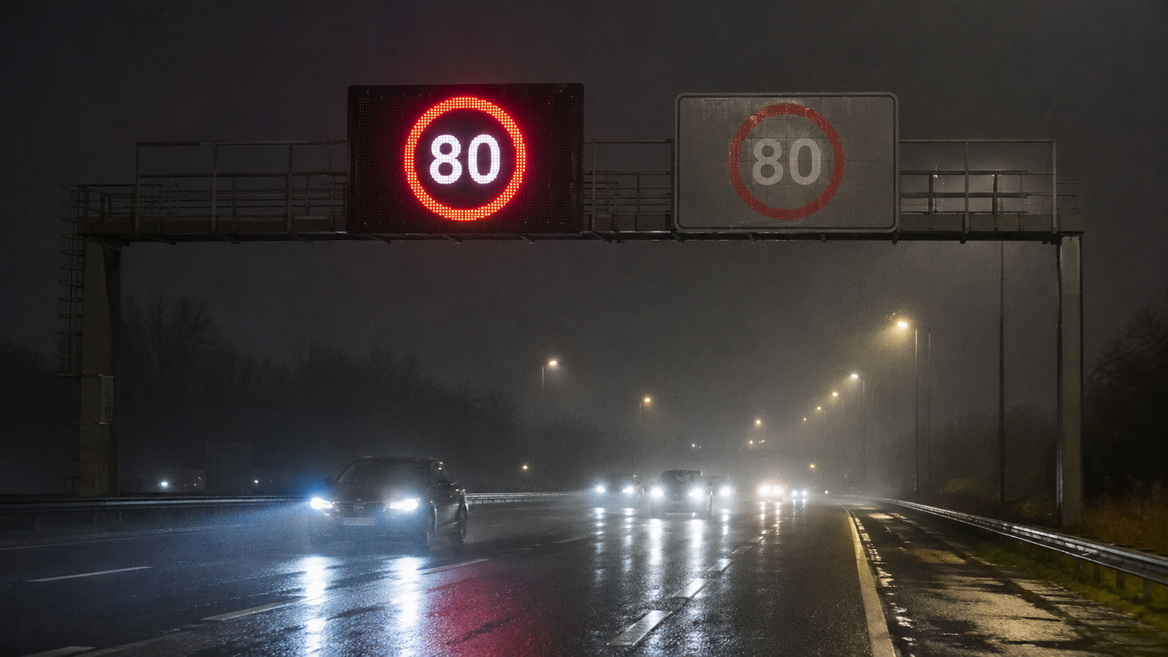 LED And Reflective Highway Signs Comparison