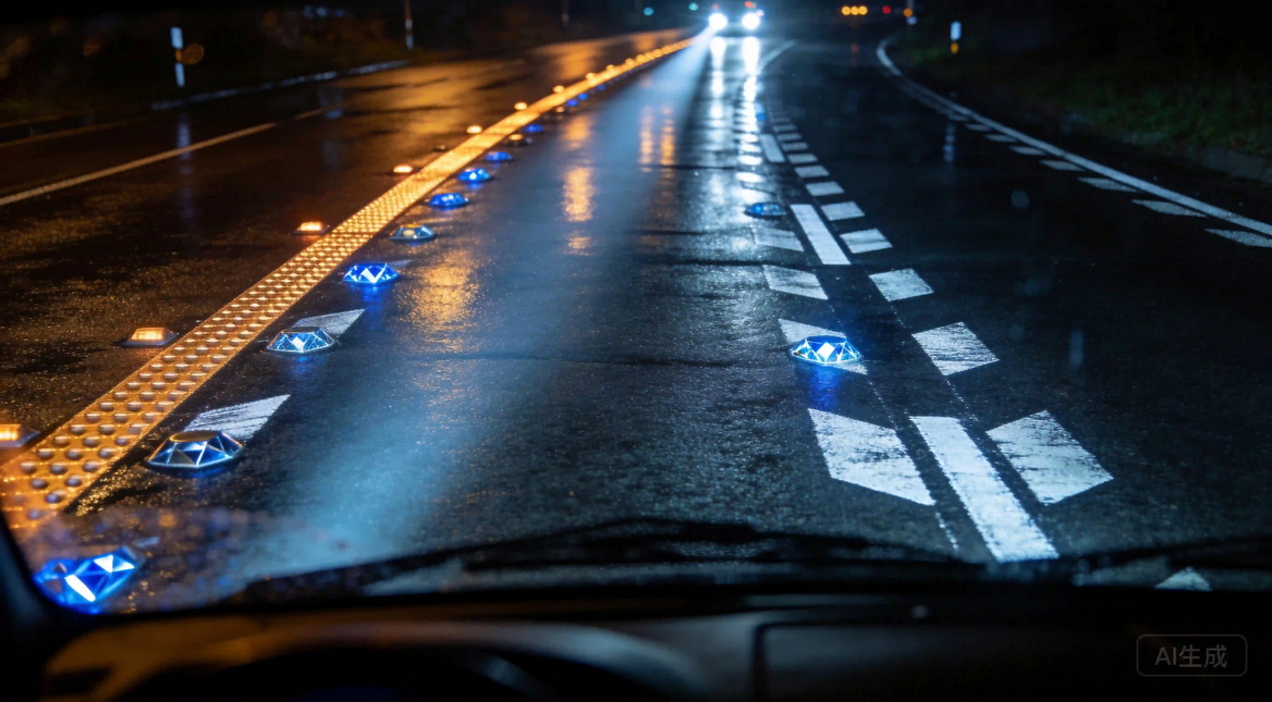 Night Visibility Road View