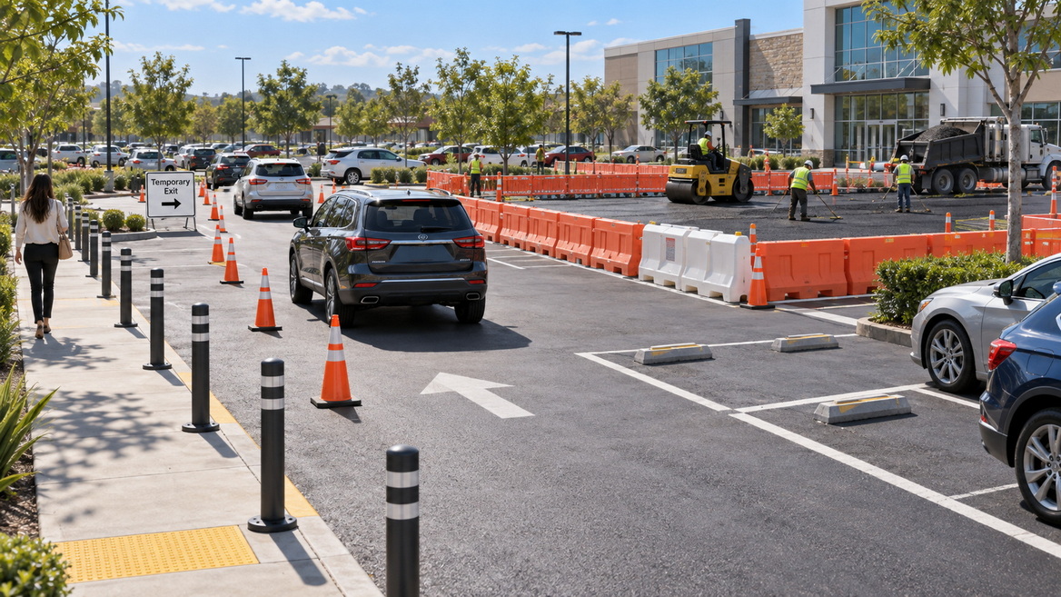 Parking Lot Traffic Safety Solution