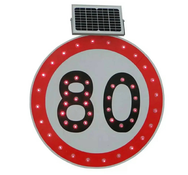 Led Speed Limit Flash Sign
