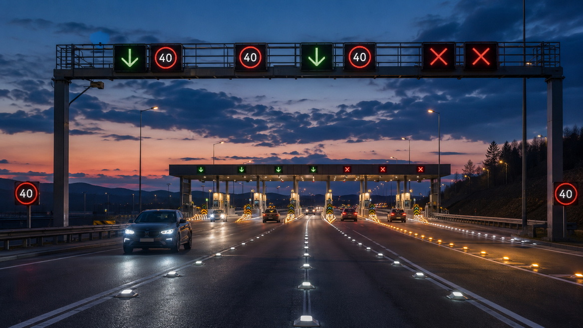 LED Signs And Road Markers Integration
