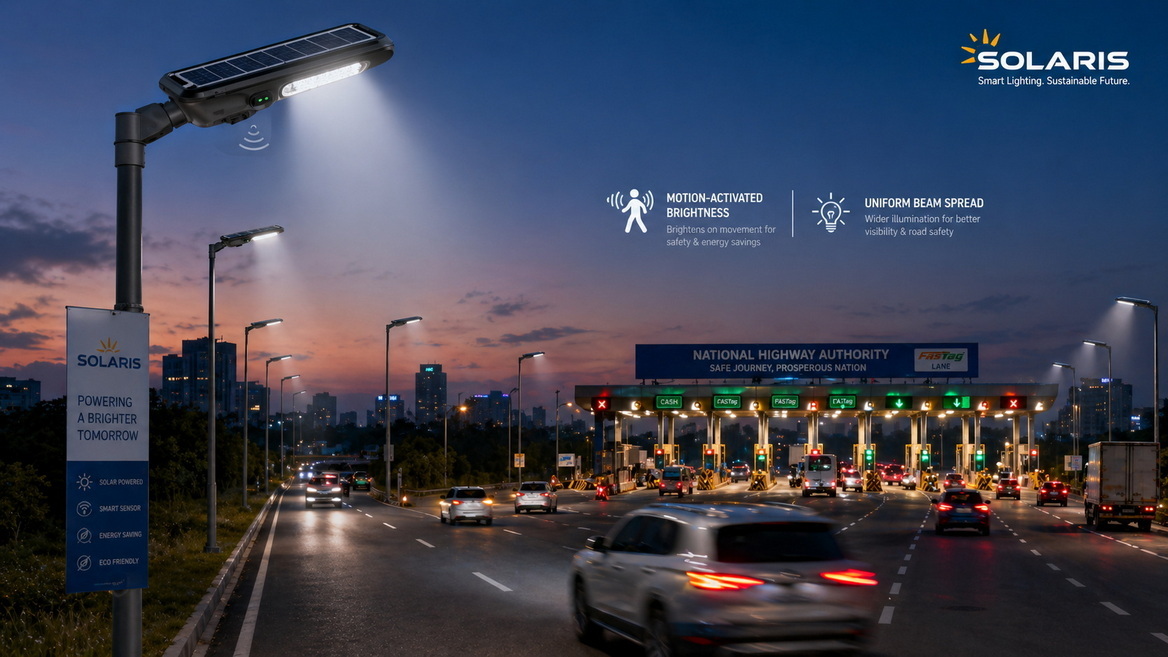 Highway Night Installation Scene