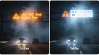//inrorwxhlmlnlj5p.ldycdn.com/cloud/prBpnKnklrSRqljlqkrrkq/Amber-And-White-Led-Fog-Comparison.jpg